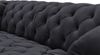 Sofa Designersofa NATALIE 4-Sitzer in Stoff Riviera Anthrazit Bild 3