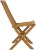 Vente-unique - BYBLOS Garden dining set Holz, Platte Beige - B 62 cm x H 89 cm x L 46,6 cm Bild 4
