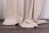 Deco-Raum® Vorhang mit Struktur | Größe: 140cm x 245cm | Material: Polyester | Farbe: Creme Bild 3