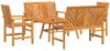 vidaXL Garten-Lounge-Set 5 pcs Braun Massivholz Akazie 3154129 Bild 2