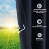 Blumtal Verdunkelungsvorhang Verdunkelungsvorhang 2er-Set Thermovorhang Wärme- & Kälteisolierend, OEKO TEX Zertifiziert mit Kräuselband Bild 3