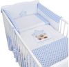Baby-Delux Komplettbett Babybett Jack Komplettset, 10-tlg, Kinderbett 70x140 cm weiß, Bettset verschiedene Designs Bild 2