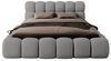 Compleo Polsterbett BUBBLE boucle Designerbett 140/160/180x200 BIZU, Wolkenbett, TOPSELLER Stauraumbett MADE IN EU Bild 4