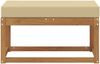 vidaXL Outdoor Hocker Bank Massivholz Akazie Natur 900667 Bild 3