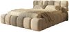yourhouse24 Polsterbett Boston Slim Bouclé kompaktes Wolkenbett mit Bettkasten, Bubble-Optik & Japandi Bild 3