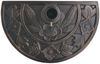 vidaXL Sonnenschirmständer Harz Halbrund Bronze 9 kg 43655 Bild 5