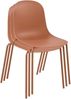 CLP 2er Set Stühle Hardin, stapelbare gartenstühle, wetterfest und UV-beständig,terracotta Bild 4