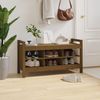 vidaXL Flurbank Honigbraun 110x40x60 cm Massivholz Kiefer 821792 Bild 5