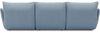 DOMO. collection Ecksofa 800 022, Modulsofa in L-Form mit Taschenfederkern und attraktiver Biese-Naht, Sofa, Polsterecke, Eckcouch 276 x 168 x 79 cm (BxTxH), hellblau Bild 4