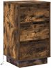 vidaXL Nachttisch Geräucherte Eiche 39 x 34,5 x 65 cm Holzwerkstoff 869630 Bild 5