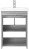 vidaXL Badezimmermöbel-Set Grau Sonoma 61 x 40 x 84,5 cm Holzwerkstoff 3404279 Bild 3
