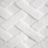 Wohndecke CARO Design91 Karierte Kuscheldecke ideales Geschenk Weiche warme Decke 70x160 cm creme Bild 4