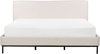 Bett mit Lattenrost CORIO 180 x 200 cm Stoff Creme Bild 4