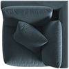 Micadoni Eckmodul Chris 1-Sitzer Samt Pastellblau Bild 4