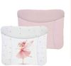 Ceba Baby® weiche Wickelauflage 75x72 cm - Doppelseitige Baby Wickelunterlage - Wickeltischauflage für Junge und Mädchen - Wasserdicht, abwaschbar - OEKO-TEX - Made in EU - Rosa Fee Bild 2