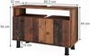 Waschbeckenunterschrank Fynn Oldstyle 80.2 x 54 cm mit Schublade Vicco Bild 3