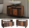 Waschbeckenunterschrank Fynn Oldstyle 80.2 x 54 cm mit Schublade Vicco Bild 2