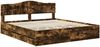 vidaXL Bettrahmen Geräucherte Eiche 180 x 200 cm Ingenieurs Holz 3412981 Bild 4