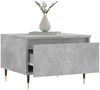vidaXL Couchtische 2 Stk. Betongrau 50x46x35 cm Holzwerkstoff 830853 Bild 4