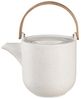 ASA Selection coppatea Teekanne mit Holzgriff sencha, Kanne, Porzellan, Weiß matt, 1 L, 19370193 Bild 2