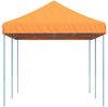 vidaXL Pop-Up Partyzelt, faltbar, Stahl / PE, orange, ohne Seitenteile, 315 x 580 x 292 cm Bild 5