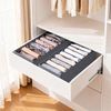 Sekey Aufbewahrungsbox Aufbewahrungsbox Set aus Vliesstoff – faltbarer Schubladen, 4 St, 19 × 40 × 11 cm, Organizer für Schrank und Kleiderschrank Bild 4