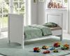 Babyzimmer-Set Zubehör: Seitenteile für Babybett zum Umbau als Juniorbett Weiß Bild 4