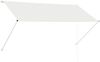 vidaXL Einziehbare Markise 250×150 cm Creme 143766 Bild 2