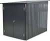 tepro Metallgerätebox Fahrradbox Bike & More Midi,anthrazit,Maße: 142 x 197 x 157 cm Bild 3