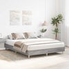 vidaXL Bettgestell ohne Matratze Grau Sonoma 150x200 cm Holzwerkstoff 3328713 Bild 3