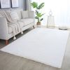 Hochflor Teppich Pia rechteckig - 140x200 cm - Creme Bild 2