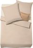 Fleuresse 'Lech' Bettwäsche, Edelflanell beige, 1 St. x 155 cm x 220 cm, 1 St. x 80 cm x 80 cm Bild 5