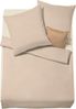 Fleuresse 'Lech' Bettwäsche, Edelflanell beige, 1 St. x 155 cm x 220 cm, 1 St. x 80 cm x 80 cm Bild 4
