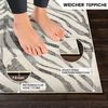 Livabliss Teppich LUANDA, rechteckig, Höhe: 11 mm, Skandinavischer Teppich, Boho Wohnzimmerteppich/Läufer im Zebra Muster Bild 2