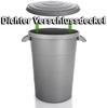 BigDean wetterfeste Universaltonne mit Deckel und 2 stabilen Tragegriffen 80 Liter GRAU - Regentonne Mülleimer - Indoor und Outdoor geeignet - Made in Europe Bild 3