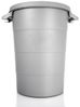 BigDean wetterfeste Universaltonne mit Deckel und 2 stabilen Tragegriffen 80 Liter GRAU - Regentonne Mülleimer - Indoor und Outdoor geeignet - Made in Europe Bild 4
