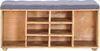 vidaXL Flurbank 100×35×47 cm Mango Massivholz 285891 Bild 2