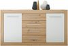 Sideboard >Frieda< in Artisan Eiche - 168x89x46cm (BxHxT) Bild 5