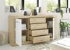 Sideboard >Frieda< in Artisan Eiche - 168x89x46cm (BxHxT) Bild 3