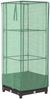 vidaXL Hochbeet mit Gewächshaus-Aufsatz Rattan-Optik 40x40x123 cm 4015795 Bild 2