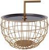 Beistelltisch Art Deco 555 Schwarz Bild 4
