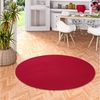 Snapstyle Veloursteppich Feinschlingen Velour Teppich Strong Rund, Rund, Höhe: 5 mm Bild 5