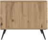 vidaXL Couchtisch Artisan-Eiche 49 x 50 x 40 cm Holzwerkstoff 895664 Bild 5