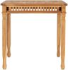 vidaXL Garten-Esstisch 80x80x80 cm Massivholz Teak 49384 Bild 3