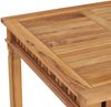 vidaXL Garten-Esstisch 80x80x80 cm Massivholz Teak 49384 Bild 4