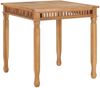 vidaXL Garten-Esstisch 80x80x80 cm Massivholz Teak 49384 Bild 2
