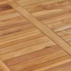vidaXL Garten-Esstisch 80x80x80 cm Massivholz Teak 49384 Bild 5