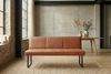 KAWOLA Esszimmerbank ELEEN Leder cognac 163cm 85 x 69 x 163 cm Bild 4