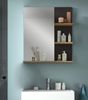 Badezimmer Spiegel Cooper in Eiche und grau 63 cm Bild 5