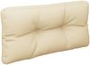 vidaXL Palettenkissen Beige 70x40x12 cm Stoff 360582 Bild 4